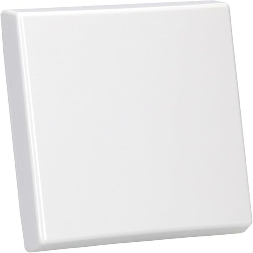 Busch-Jaeger Schalter Abdeck. f.Aus-Wechsel-Kreuz- Schalter Taster Allwetter 44 alpinweiss