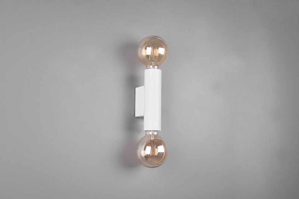 TRIO Leuchten Wandleuchte VANNES, ohne Leuchtmittel, 2-flammig, E27-Leuchtmittel  frei wählbar, up and down Beleuchtung