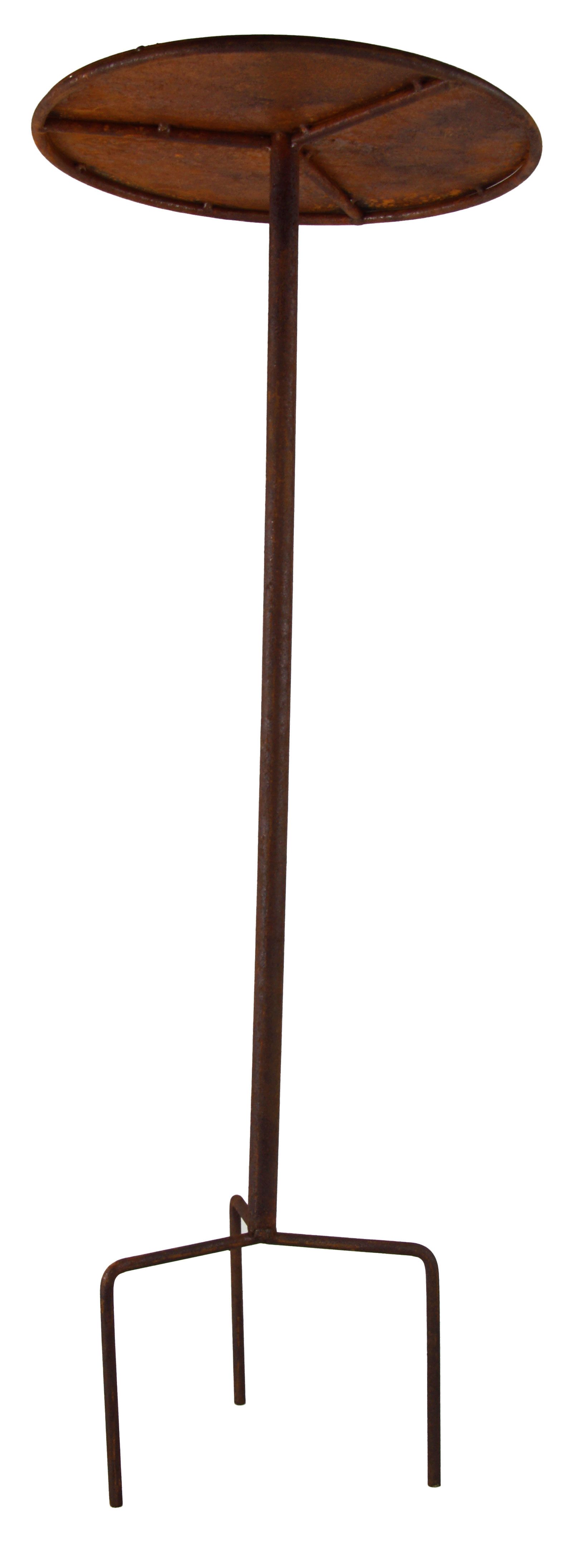 Lünemann Gartentisch Steckbarer Gartentisch in rustikaler Rostoptik, rostoptik