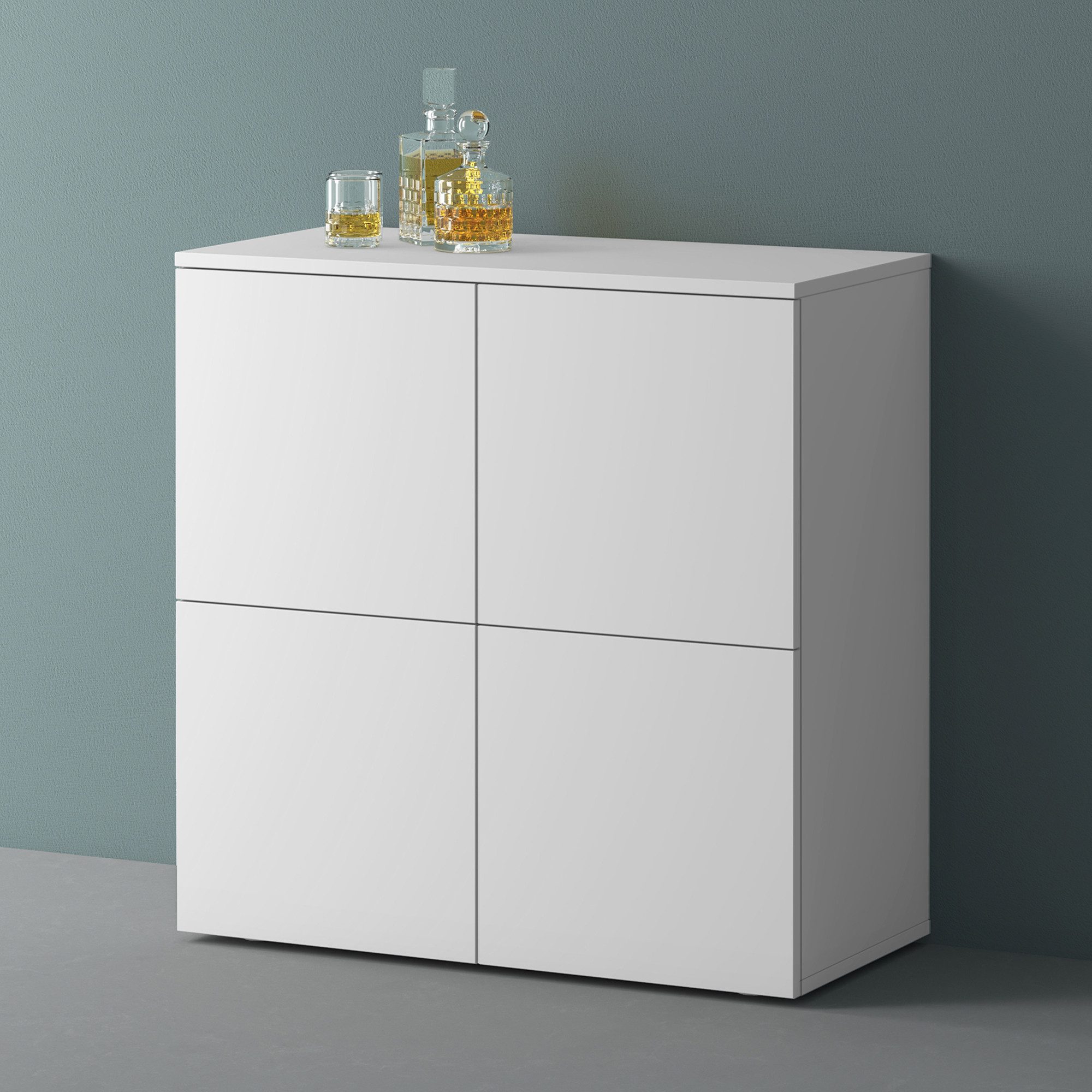Mai & Mai Kommode Sideboard Holz Aufbewahrungsschrank Bodenstehend Möbel Schrank04 – Bild 4 von 5