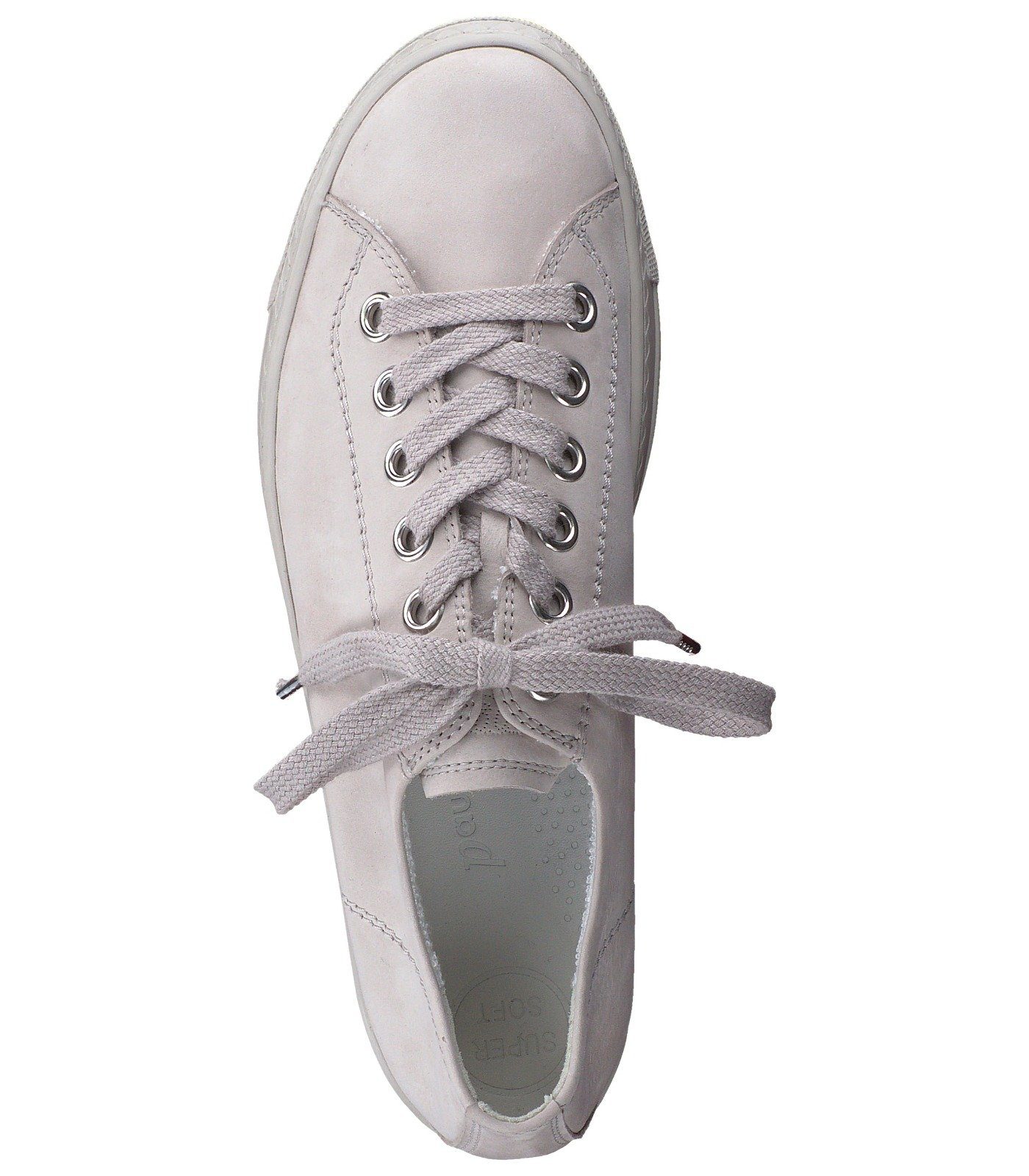 Paul Green Sneaker Nubukleder Sneaker Grau