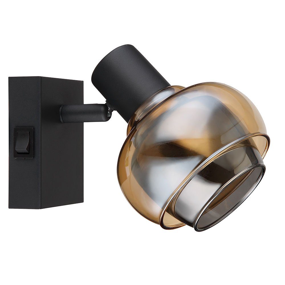 GLOBO LIGHTING Wandleuchte, Leuchtmittel nicht inklusive, Wandleuchte Wandlampe Flurleuchte Schlafzimmerlampe Spot beweglich