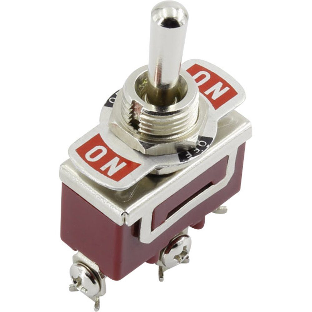 TRU COMPONENTS Schalter TRU COMPONENTS 1426605 XT-11B Kippschalter 250 V/AC 15 A 1 x Aus/Ein (XT-11B)