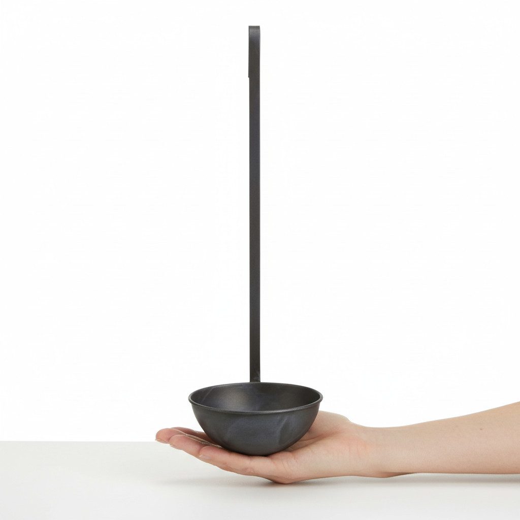 Florists Products Übertopf Deko Kelle Anthrazit Pflanzschale Hängend Ø16,5cm 2er Set, 2 Stück