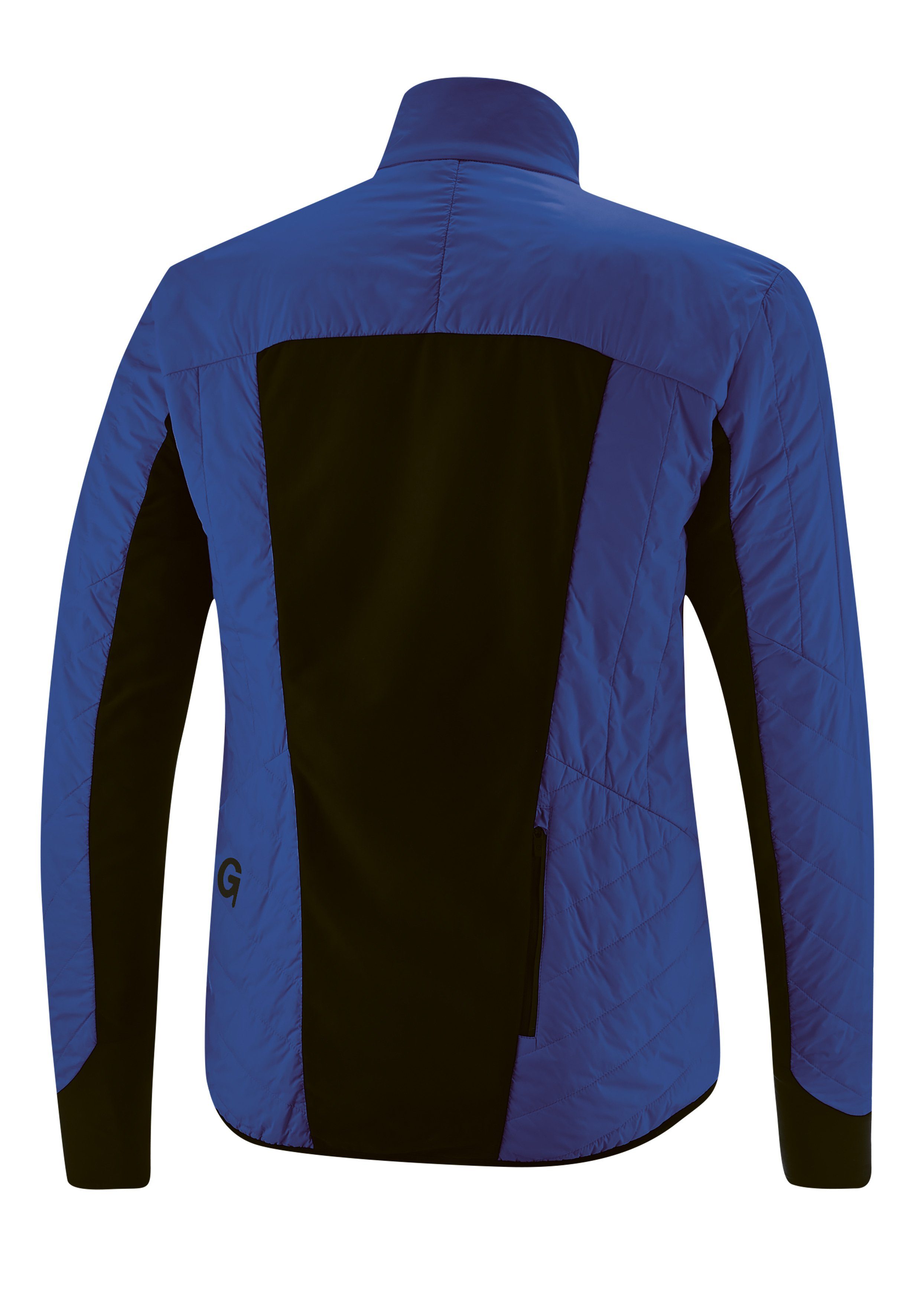 warm, atmungsaktiv Herren Tomar Primaloft-Jacke, Fahrradjacke kobaltblau Gonso winddicht und