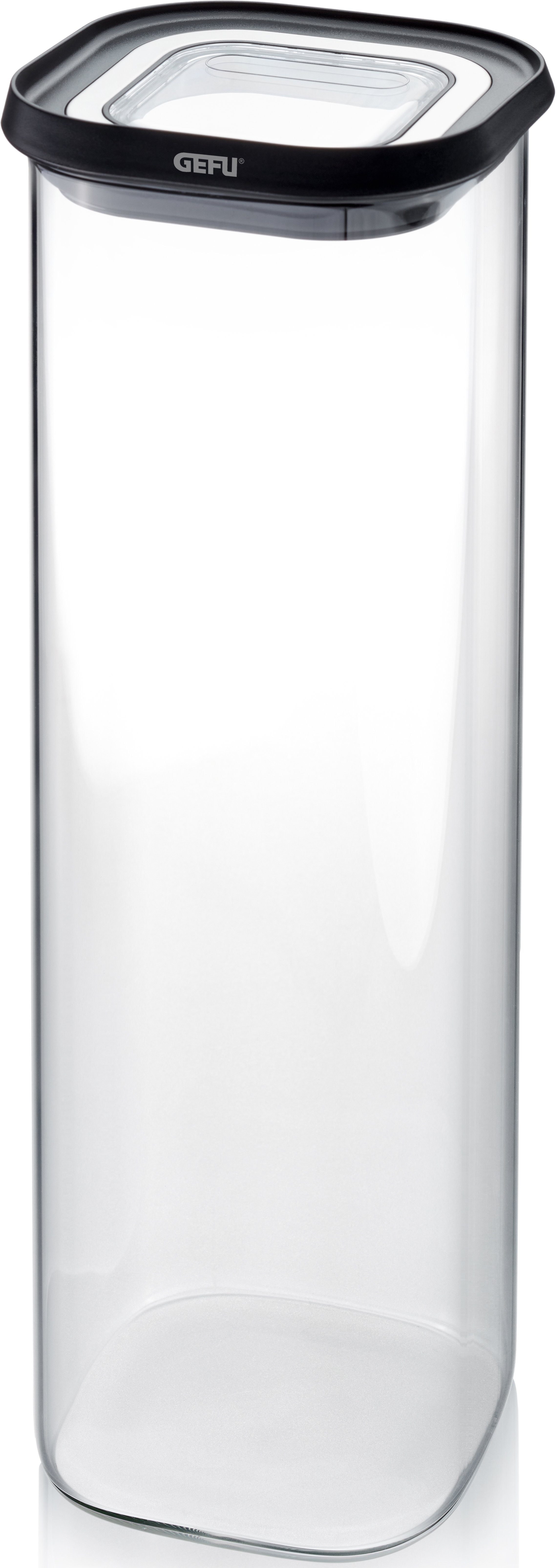 GEFU Vorratsdose PANTRY, Borosilikatglas, Kunststoff, (1-tlg), edel, elegant und praktisch
