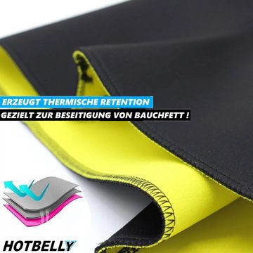 MAVURA Bauchweggürtel HOTBELLY Neopren Bauchweggürtel Bauchweg-Gürtel Hot Belt Abnehmen (Fitness Gürtel Saunagürtel Fitnessgürtel Bauchtrainer) Bauchgürtel Schwitzgürtel Neopren Gürtel