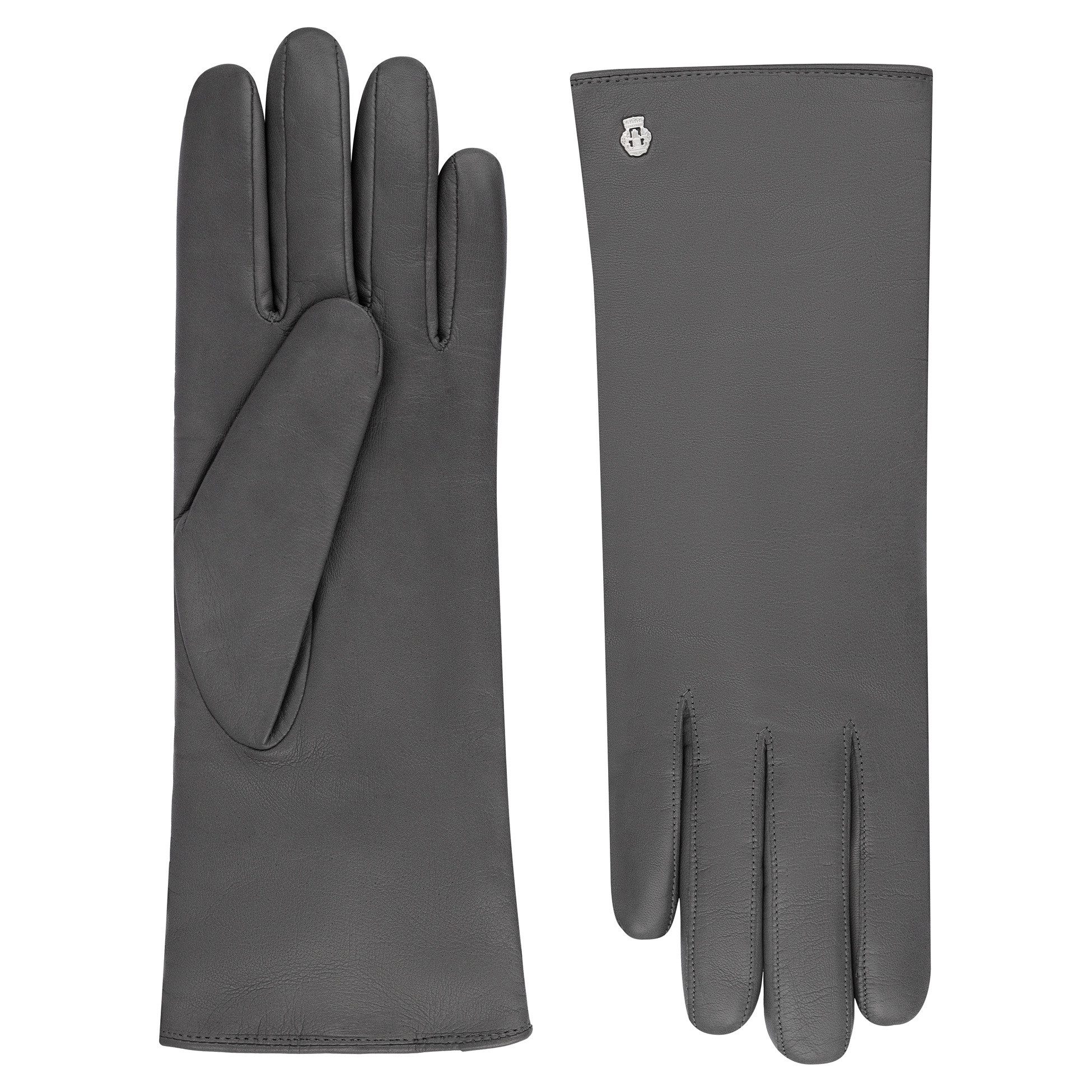 Roeckl Lederhandschuhe PRAG Klassische Handschuhe aus Kaschmirfutter günstig online kaufen