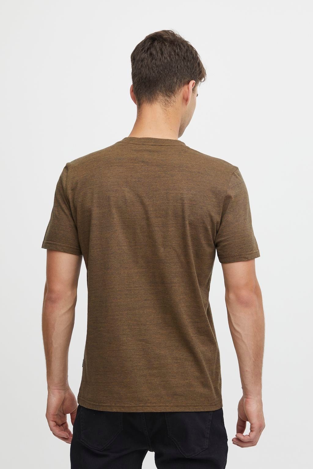 Casual Friday Meliert CFThor Braun Basic T-Shirt T-Shirt Rundhals in 5743