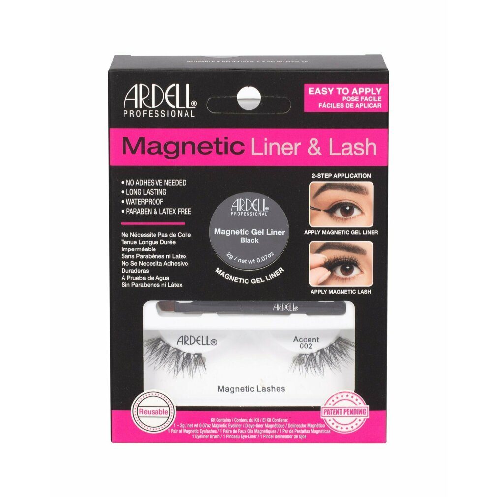 ARDELL Einzelwimpern Ardell Magnetic Liner & Lash False Eyelashes Accent 002