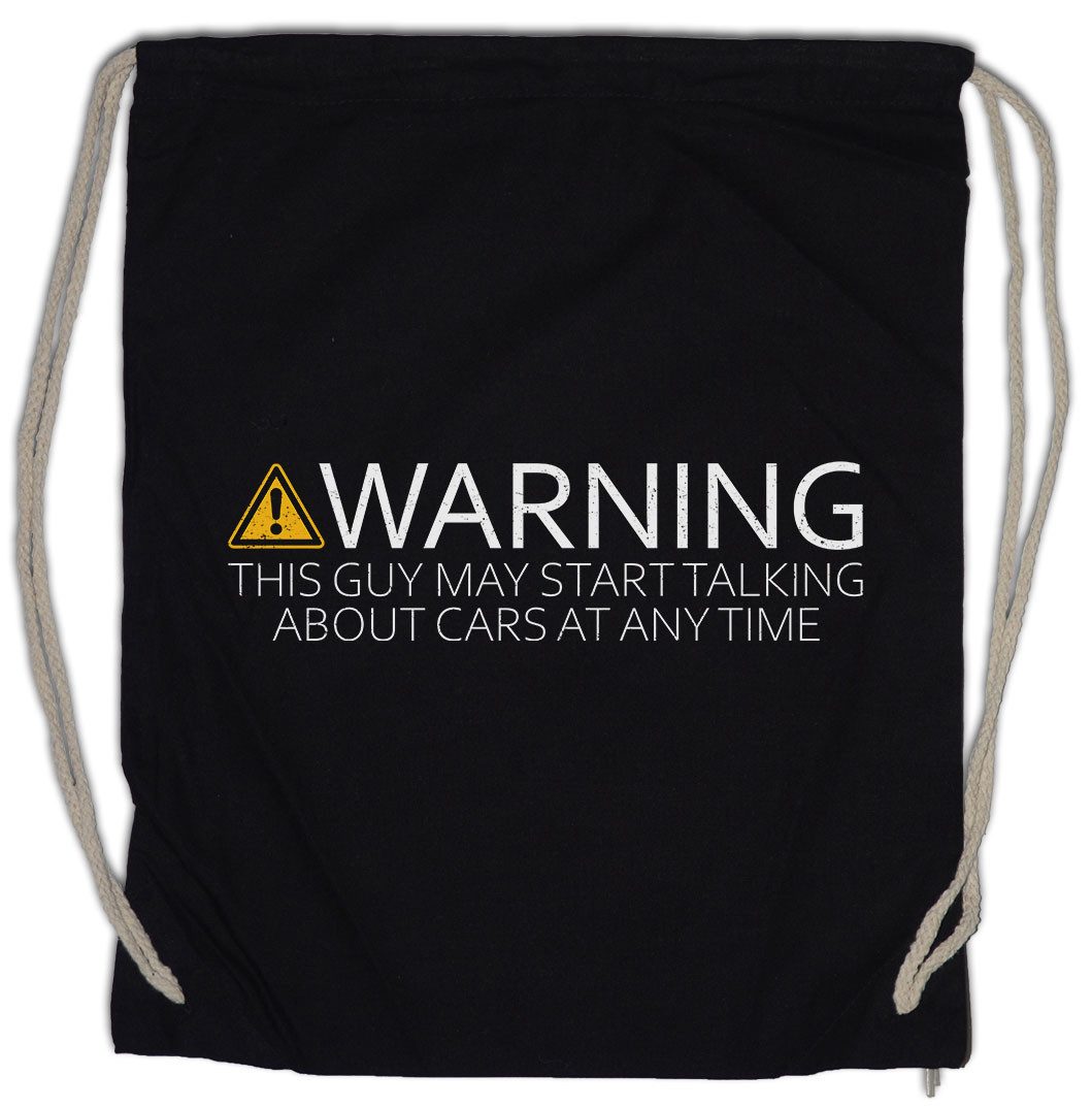 Turnbeutel Warning Car Talk Turnbeutel Car Cars Auto Enthusiast Auto V8 KFZ