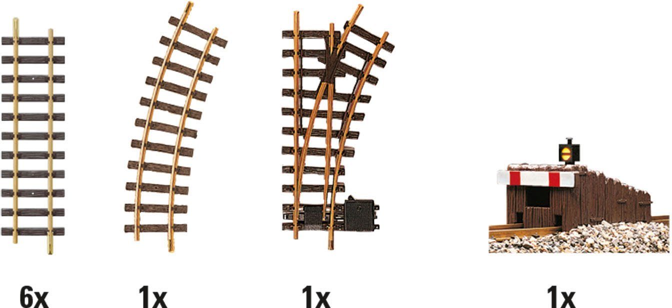 LGB Gleise-Set LGB - Prellbock-Gleis-Set - L19901, G, Made in Europe