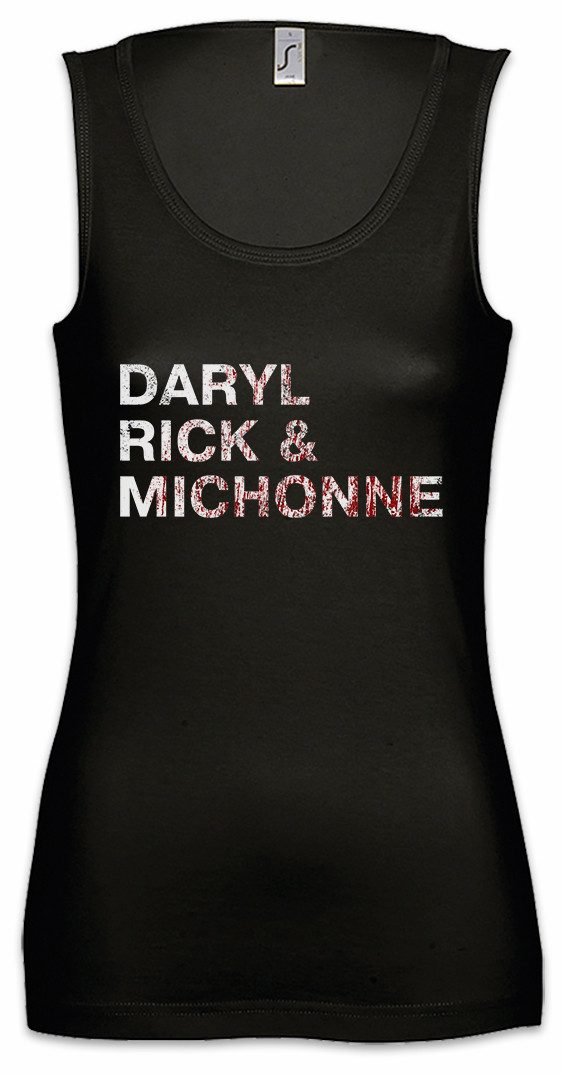 Tanktop Daryl Rick & Michone Ärmelloses Damen T-Shirt The Walking TV Series