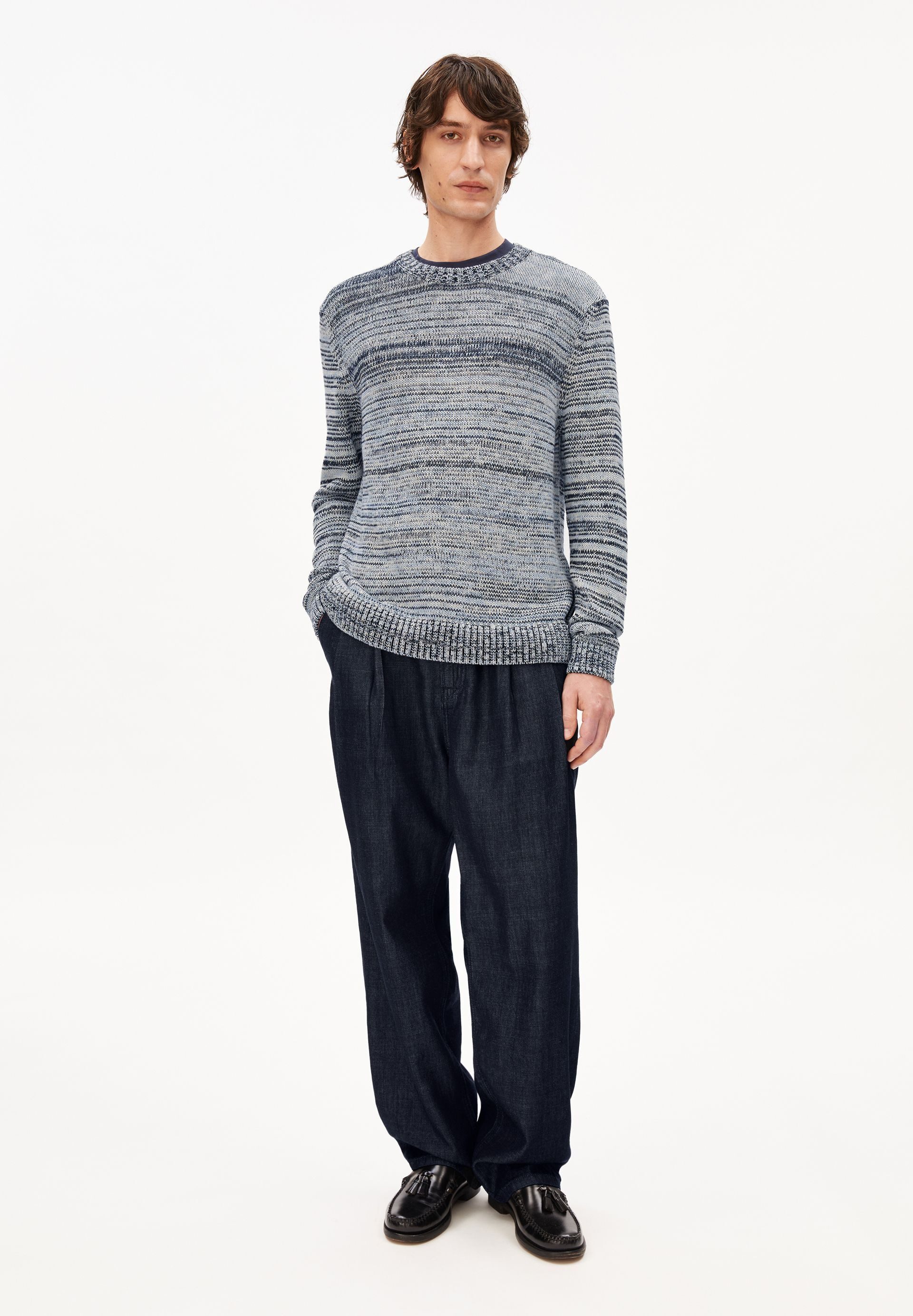 Armedangels Strickpullover YARNMIX Pullover aus Bio-Baumwolle Regular Fit