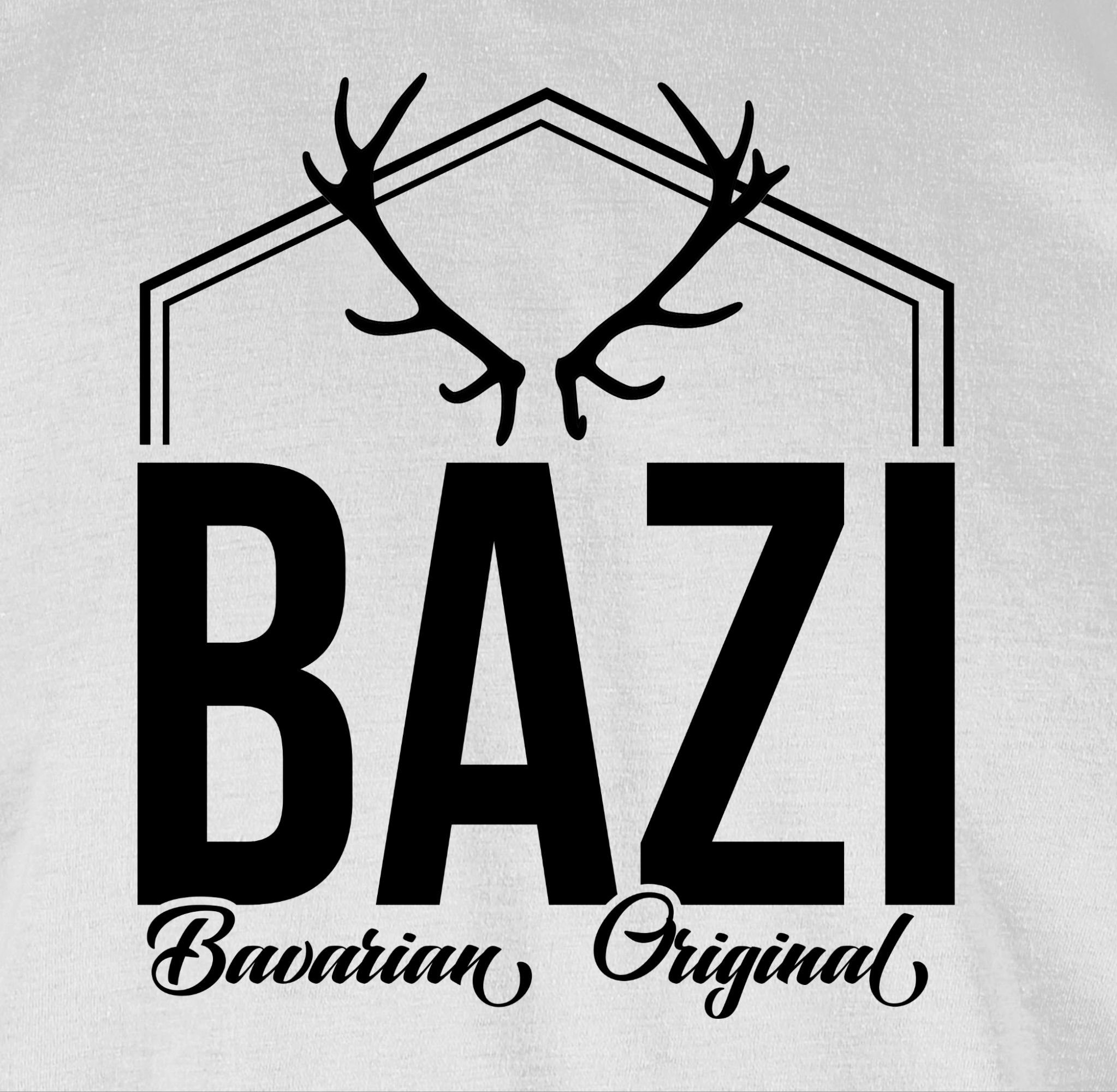 Bazi 3 - Bayern Bavarian Männer Shirtracer Weiß T-Shirt Original