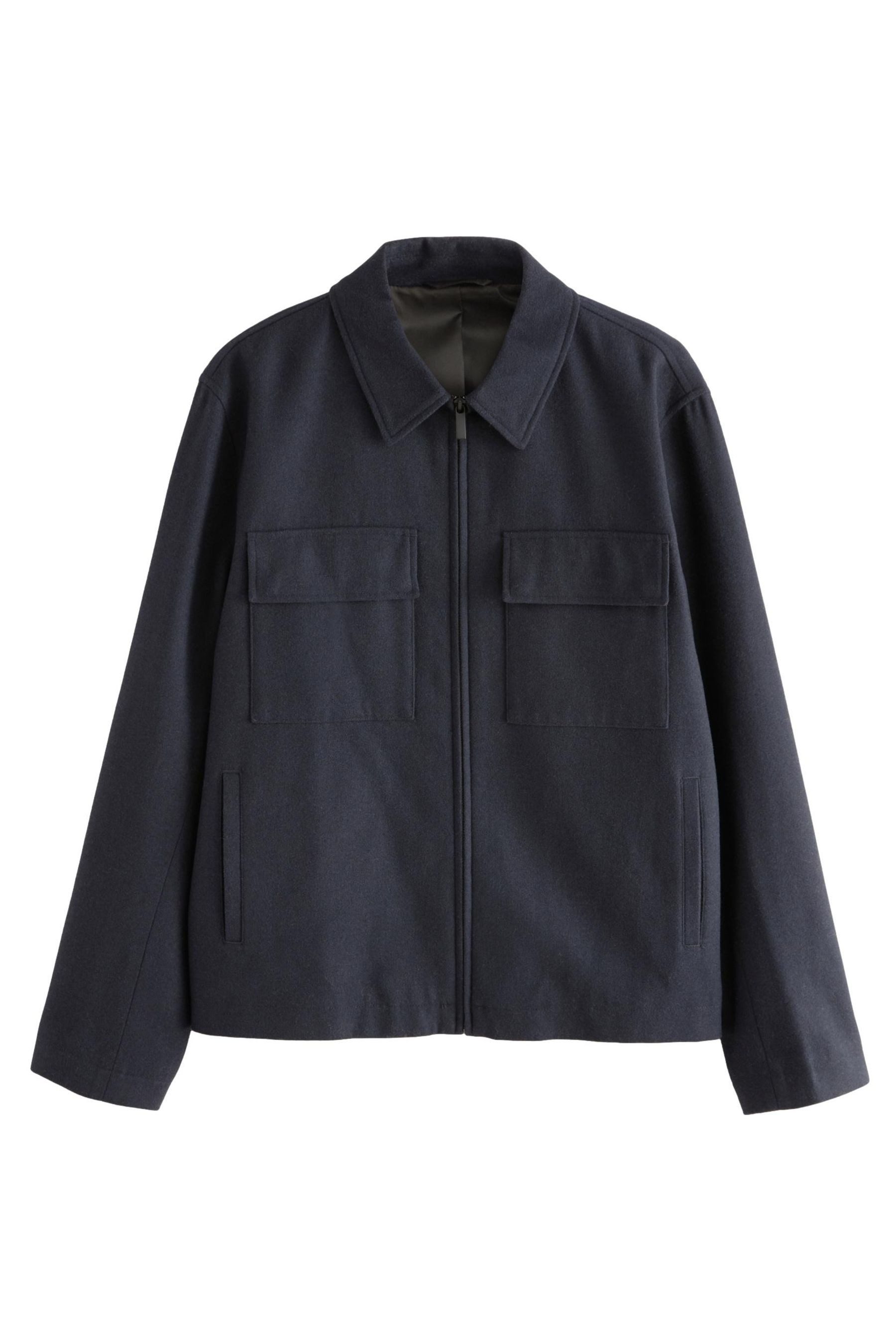Blouson Leichte Jacke aus Wollgemisch