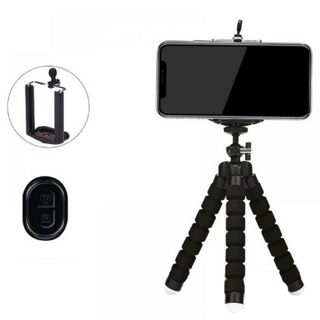 JedBesetzt Handy Stativ Tripod für Smartphone Kamera, flexibel Schwammgriff Dreibeinstativ (Halterung kann gewickelt werden)  - Onlineshop OTTO