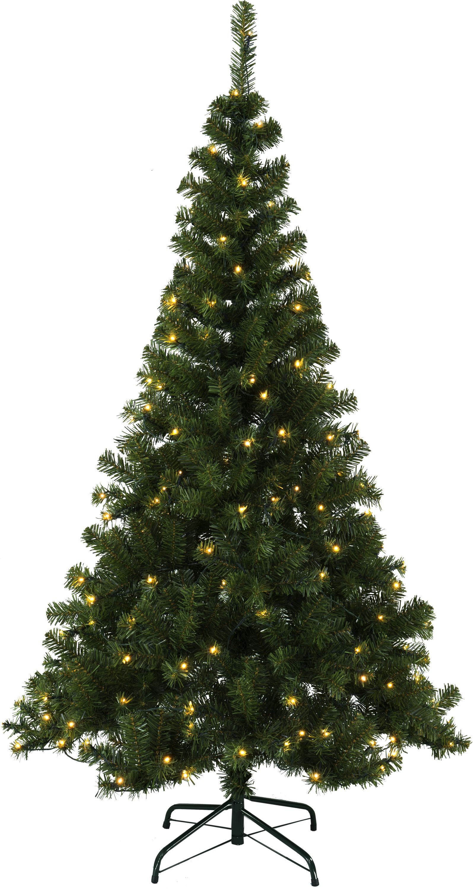 STAR TRADING Künstlicher Weihnachtsbaum Best Season 609-02 LED-Weihnachtsbaum Ottawa beleuchtet, outdoor