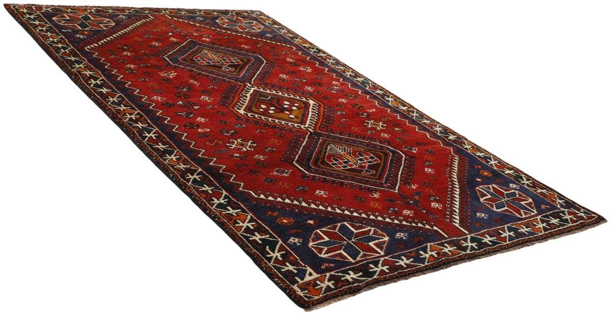 rechteckig, Perserteppich, 152x245 / Trading, Orientteppich Shiraz Orientteppich mm Handgeknüpfter Nain Höhe: 10