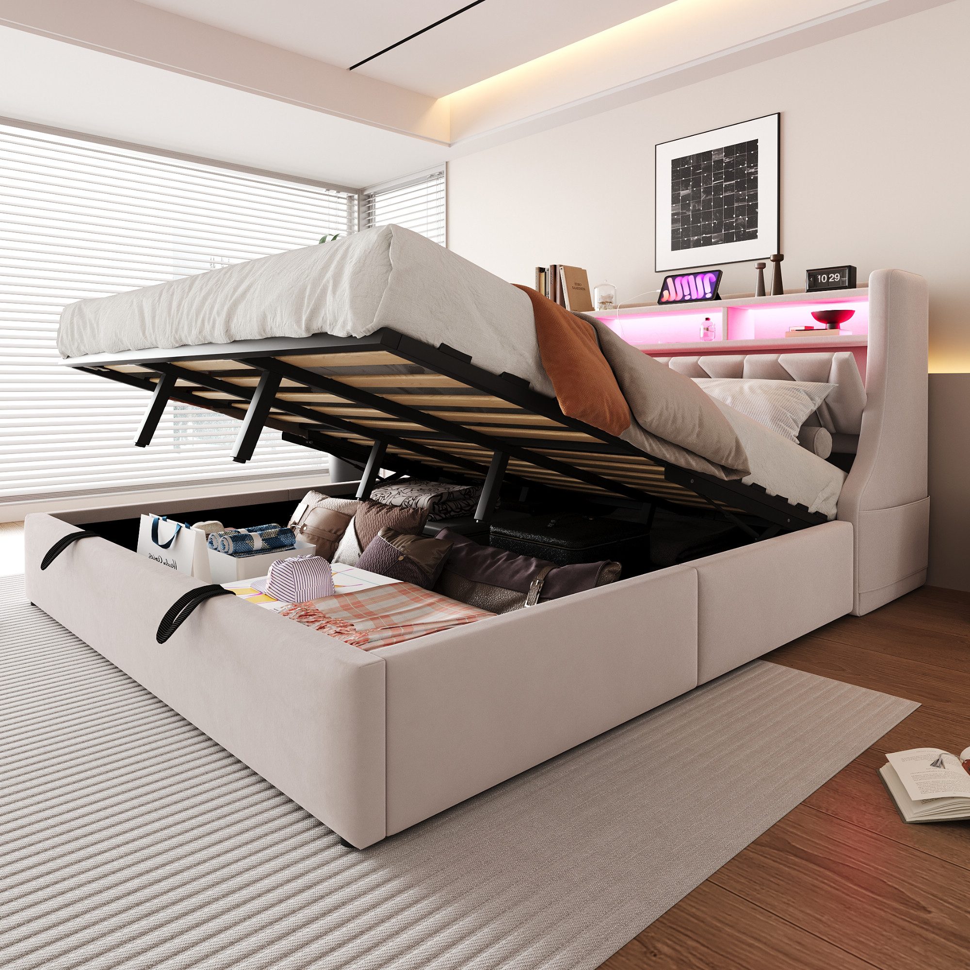 Polsterbett Funktionsbett