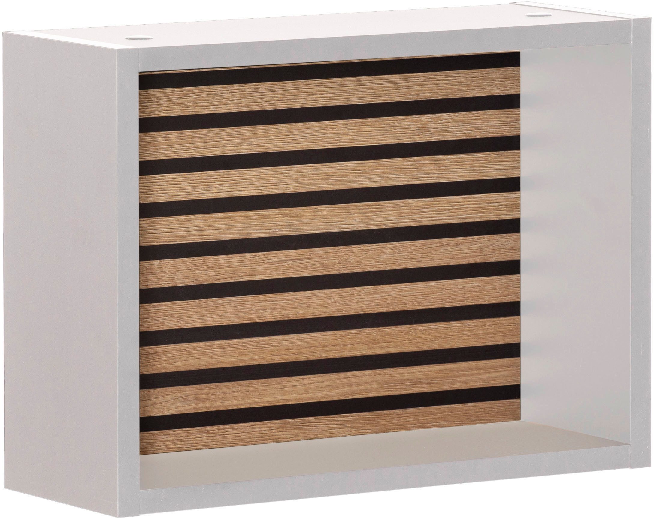 Schildmeyer Wandregal Ekko, Breite 40 cm, Rückwand mit Akustikprint, Wandmo günstig online kaufen