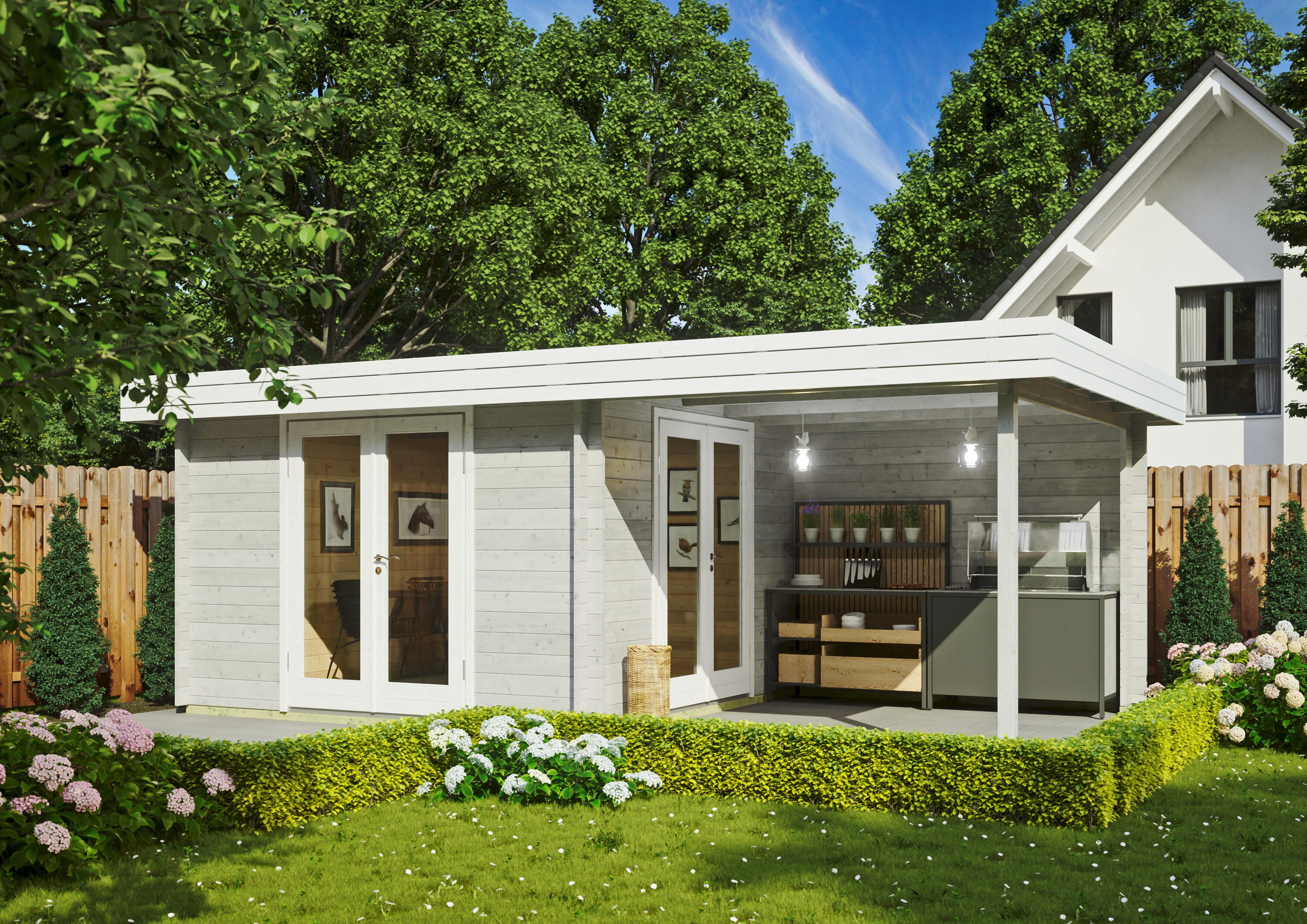 Fjordholz Gartenhaus Ranja 44