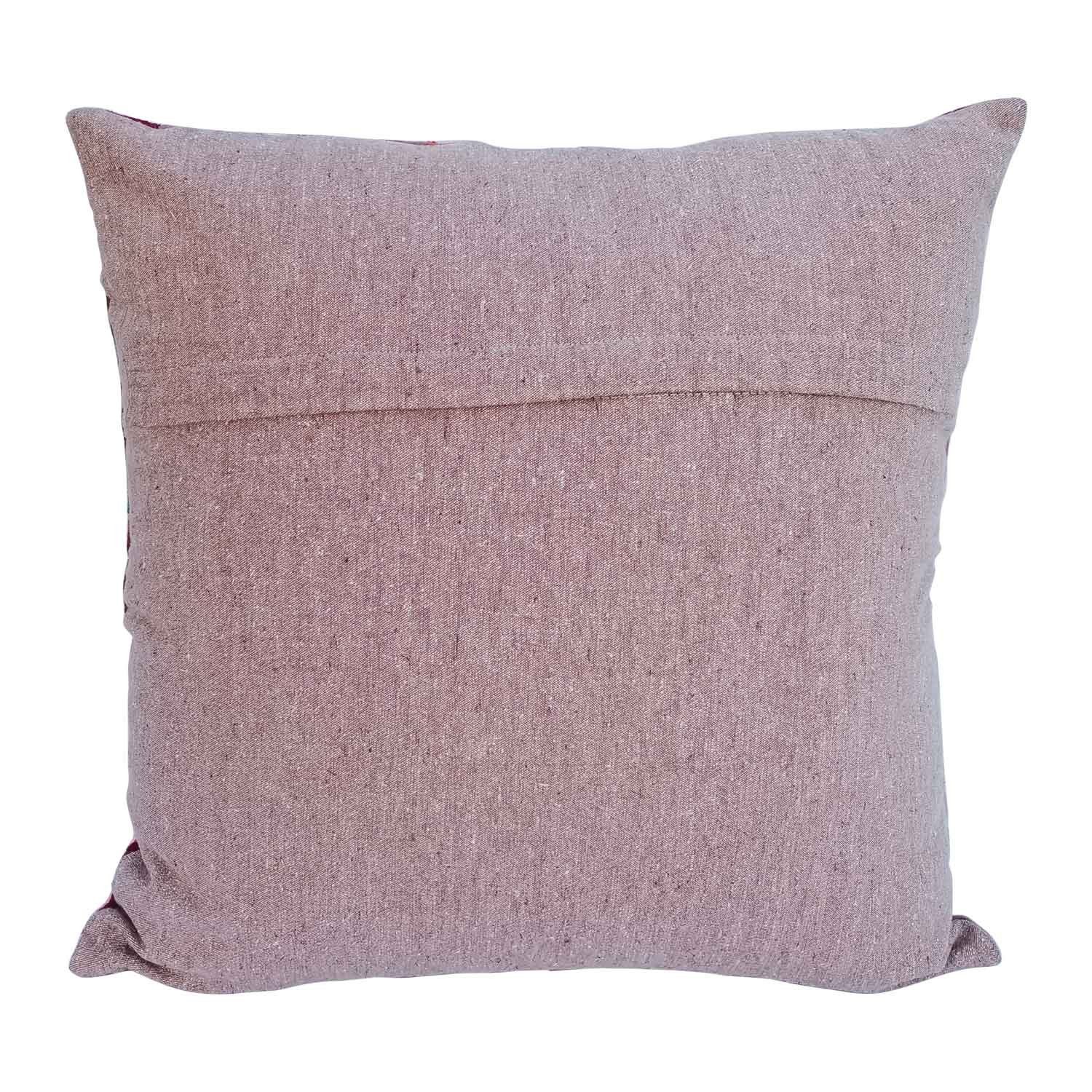 Casa Moro Dekokissen Orientalisches Samtkissen Maya 40x40 cm mit Füllung, Mandala Kissen bestickt Couchkissen Boho Sofakissen