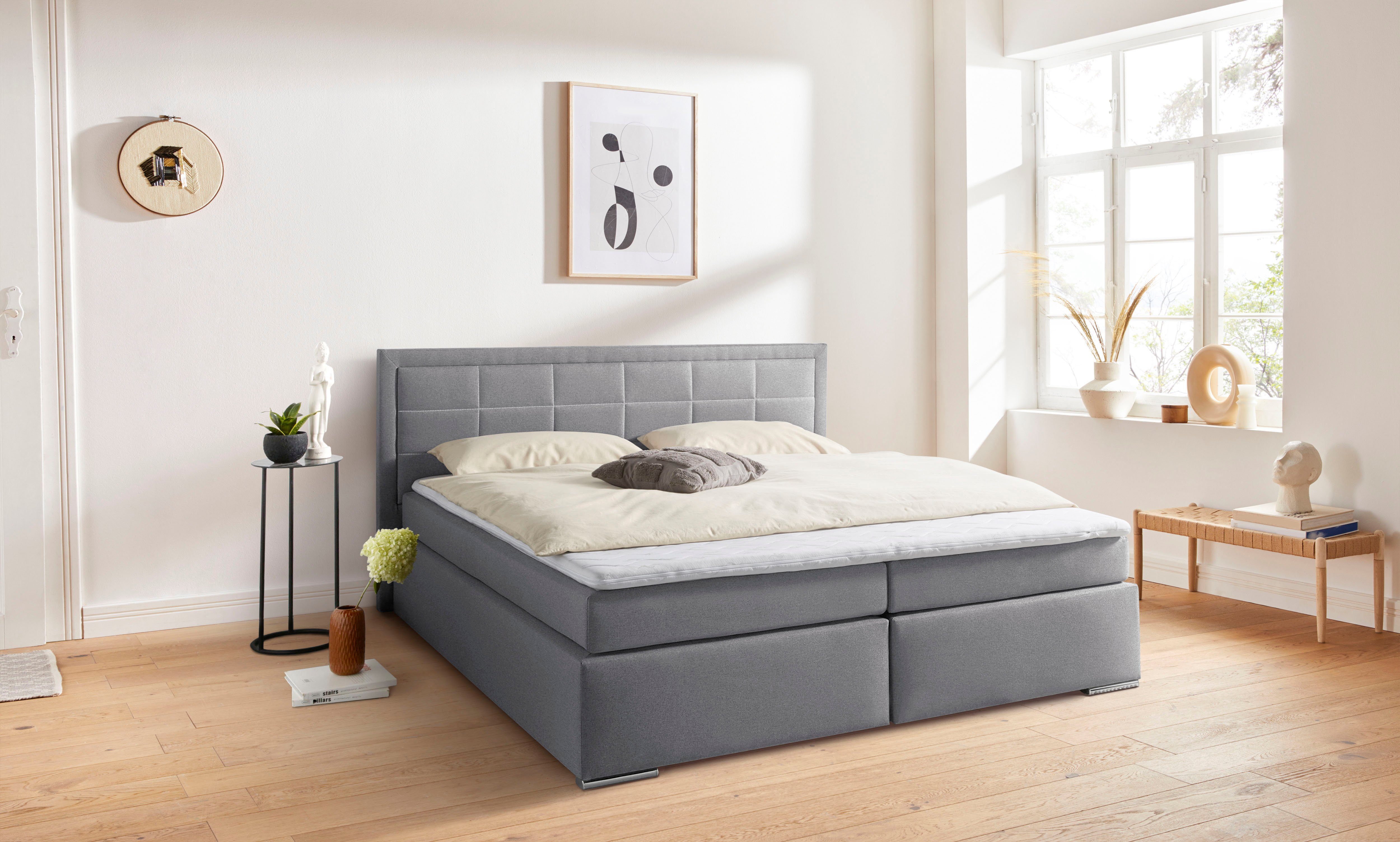 COLLECTION AB Boxbett "Athena", OTTOs Choice, Хиты продаж wahlweise mit Bettkasten, inkl. Topper bei Ausführung mit Matratze, in Härtegraden H2, H3, H4