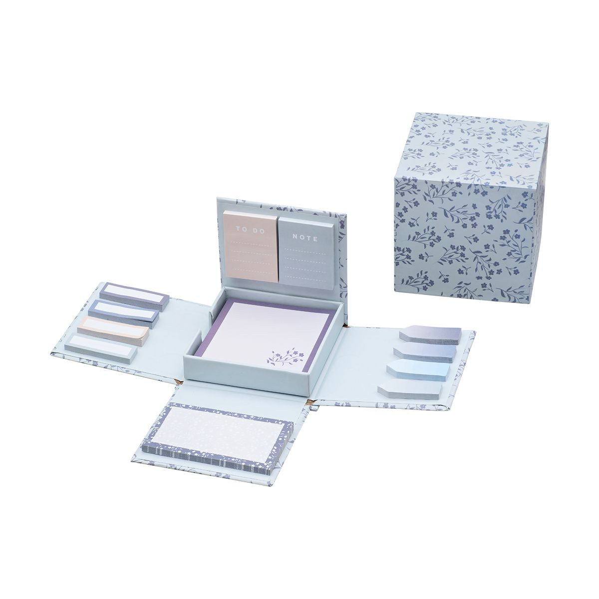 Idena Notizblock Idena Notizblockset Floral