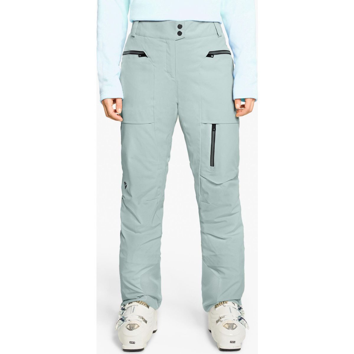Ziener Skihose Tippa-z Pants Lady Perfekte Damen-Skihose für Skitouren mit wind- und wasserdichter