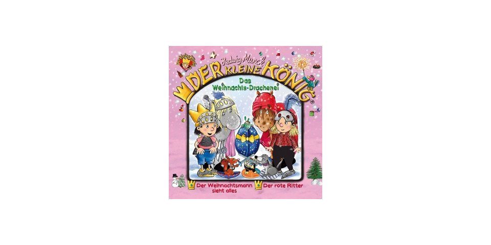 Hörspiel-CD Der kleine König - Das Weihnachts-Drachenei, 1 Audio-CD