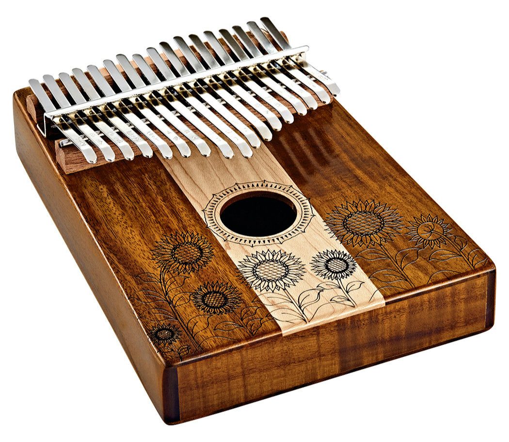 Meinl Sonic Energy Kalimba KL1706H Sound Hole Kalimba mit C-Dur-Tonleiter 17 Töne,Auch für Anfänger und Nicht-Musiker geeignet, Resonanzloch und 17 Tönen