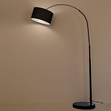 Daskoo LED Stehlampe Standleuchte Leselampe, inklusive Leuchtmittel, Höhenverstellbar, LED wechselbar, Warmweiß, LED wechselbar, Warmweiß 3000K, Stehlampe