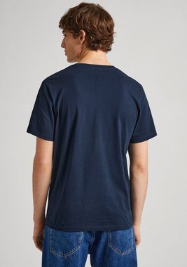 Pepe Jeans T-Shirt CLAG mit großem Logo-Print