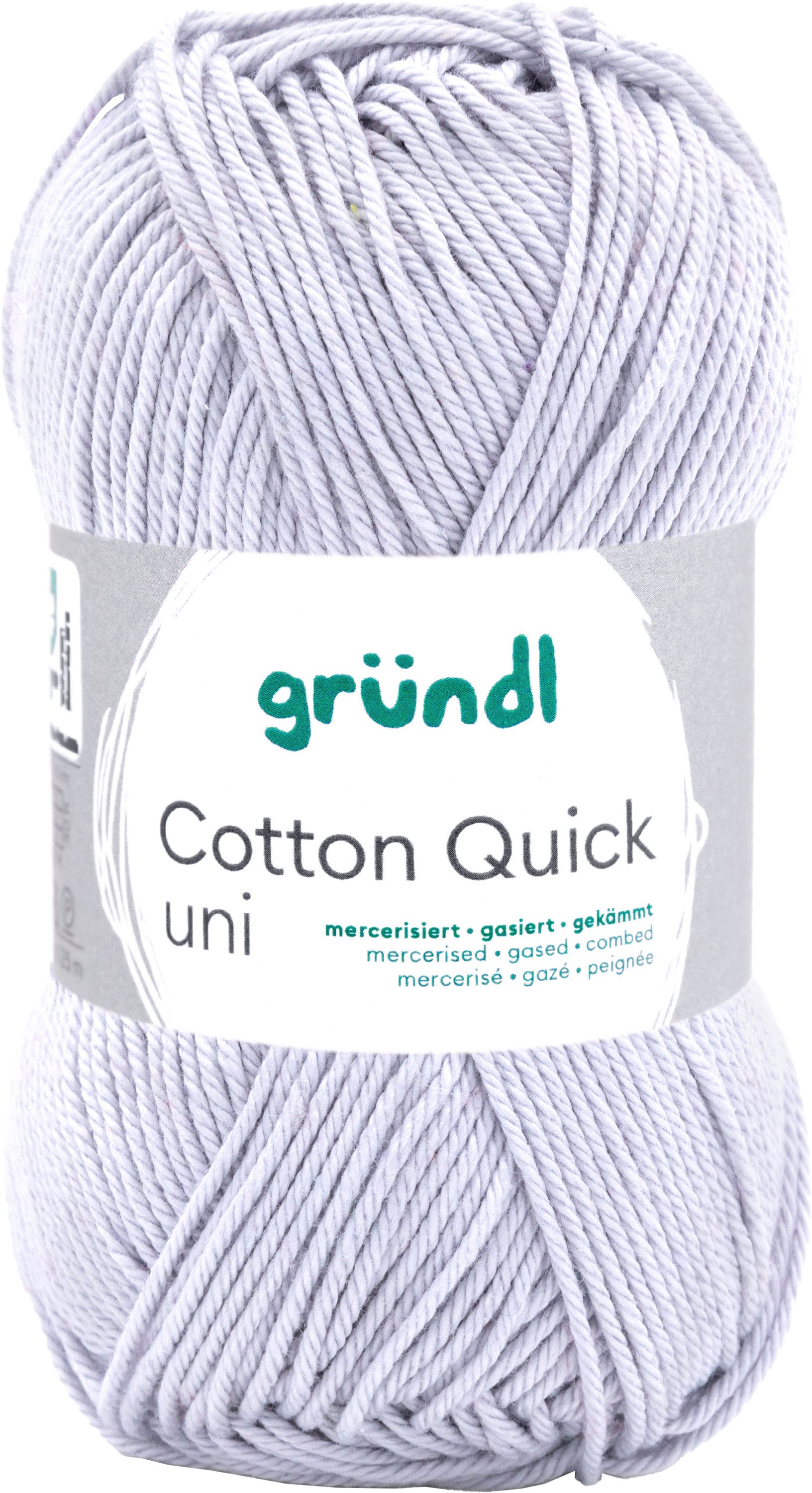 Gründl Cotton Quick Uni Häkelwolle, 50g