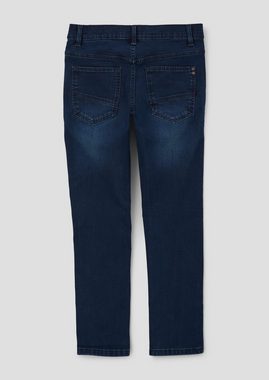 s.Oliver 5-Pocket-Jeans Jeans Seattle / Regular Fit / Mid Rise / Straight leg Waschung