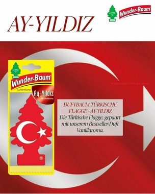 Wunder-Baum Hänge-Weihnachtsbaum 3er Set türkischer Wunderbaum Ay-Yildiz Vanille little Tree drei Stück