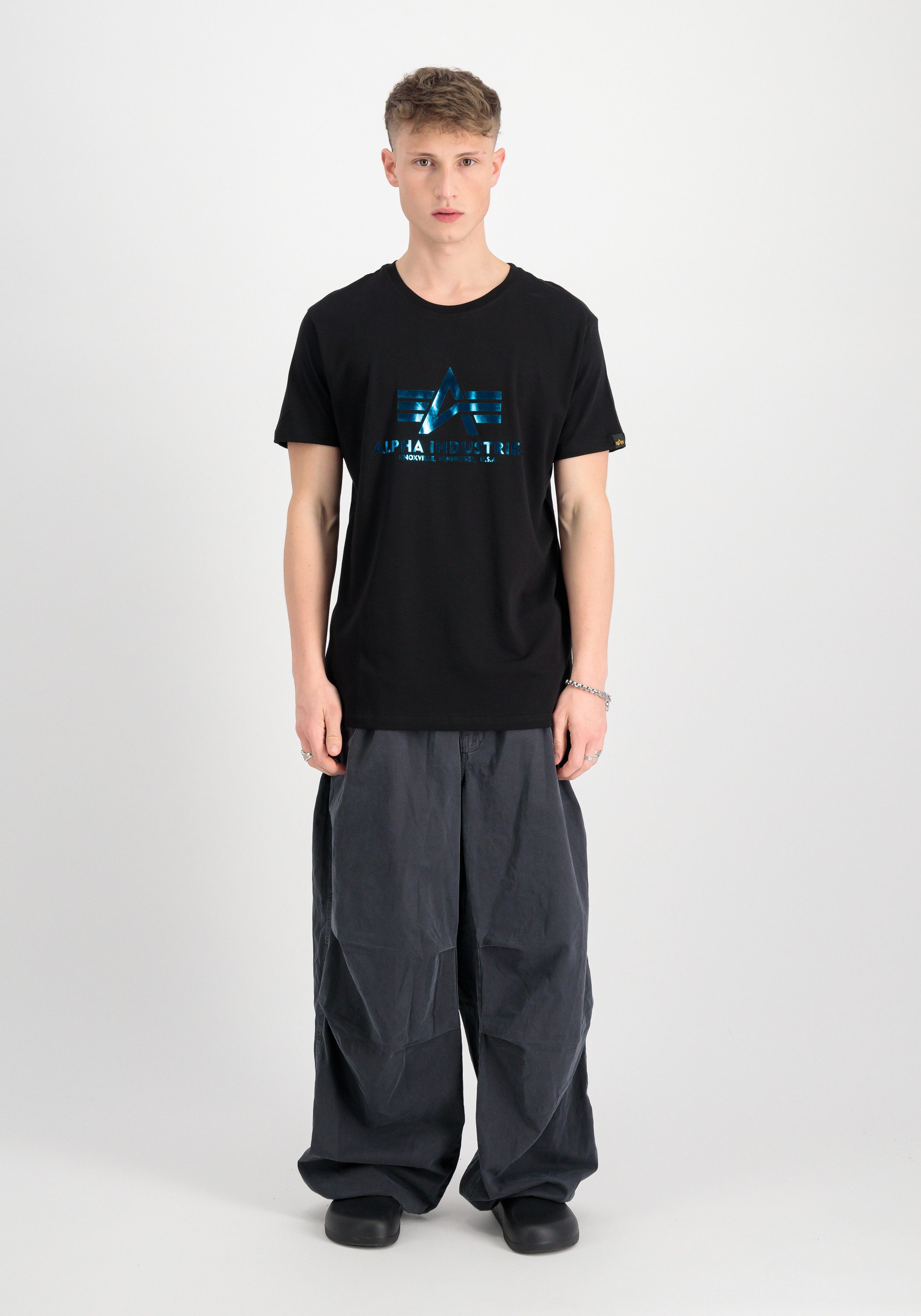 Alpha Industries T-Shirt Basic T-Shirt BL Foil Print günstig online kaufen