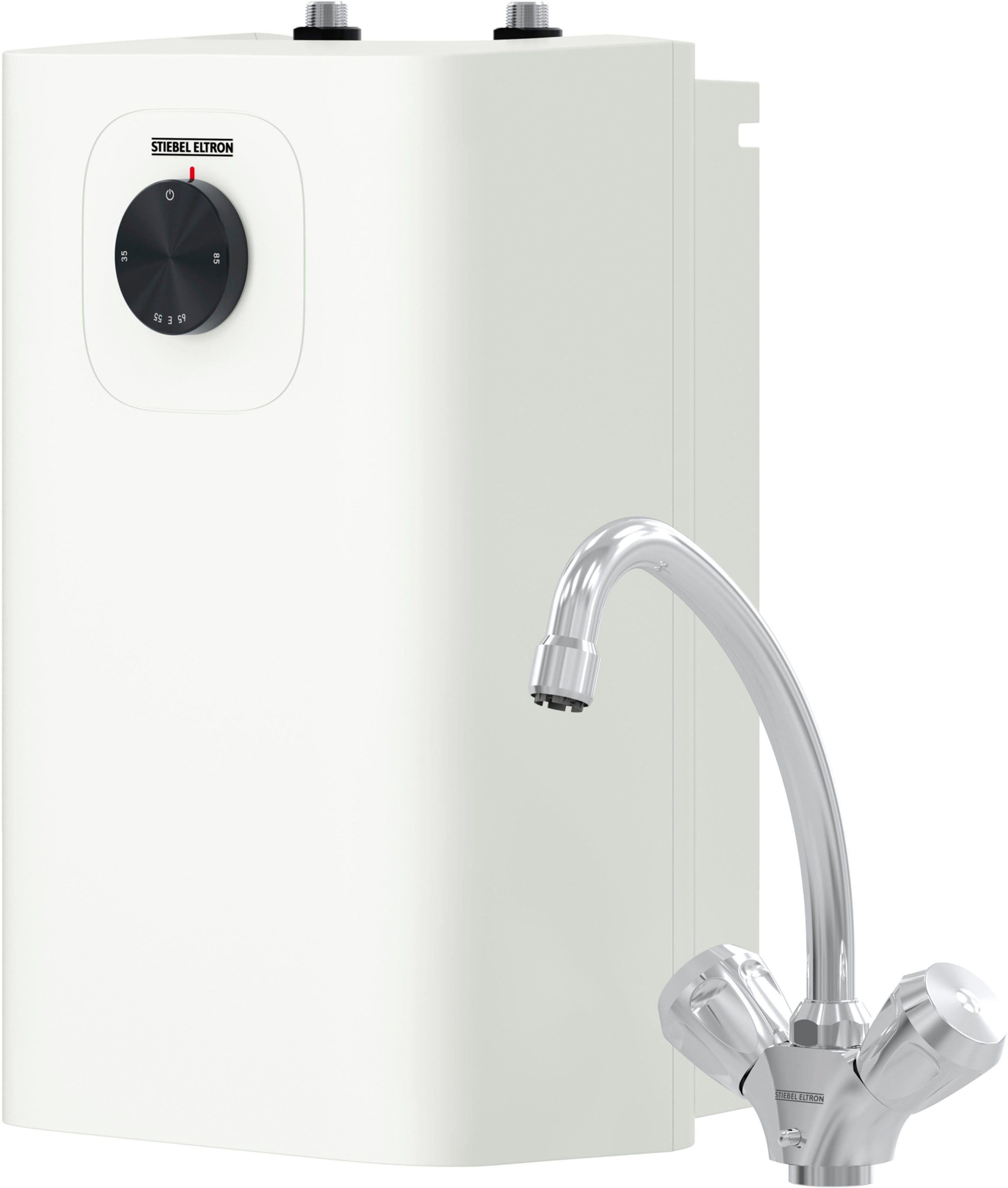 STIEBEL ELTRON Untertischspeicher UFP 5 Trend, (max. 85°C) (Set), 5 l, Niederdruck, mit Stecker, inkl. Temperierbatterie TWS-W