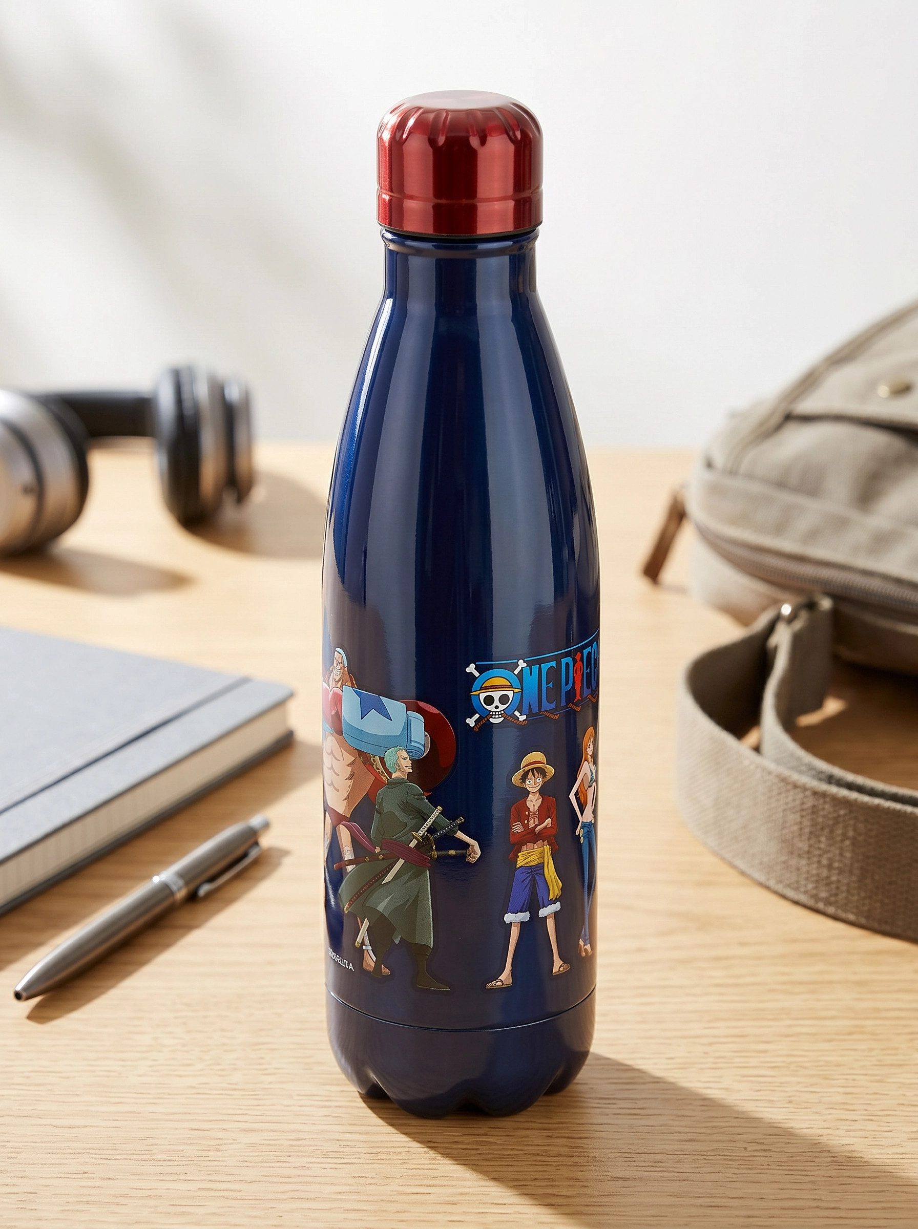 One Piece Anime Trinkflasche Anime One Piece Ruffy Edelstahl Wasserflasche Flasche 780 ml