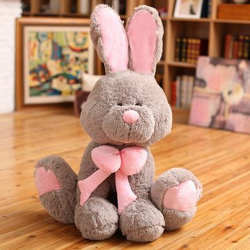 yozhiqu Kuscheltier Kaninchen Plüschtier Osterhase Puppe Puppe Puppe Kreatives Geschenk, Hochwertiges und sicheres Material, leicht zu reinigen, weich und süß