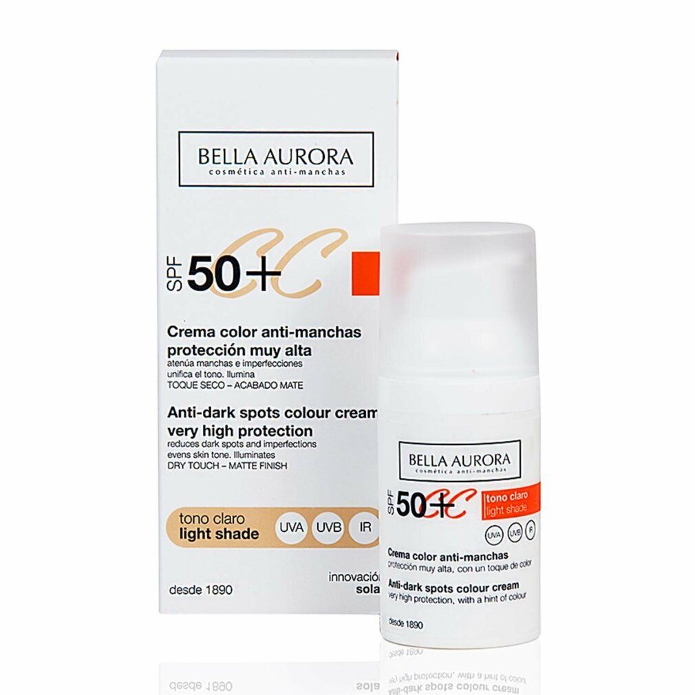 Bella Aurora CC-Creme CC CREAM anti-manchas tono claro SPF50+ 30ml