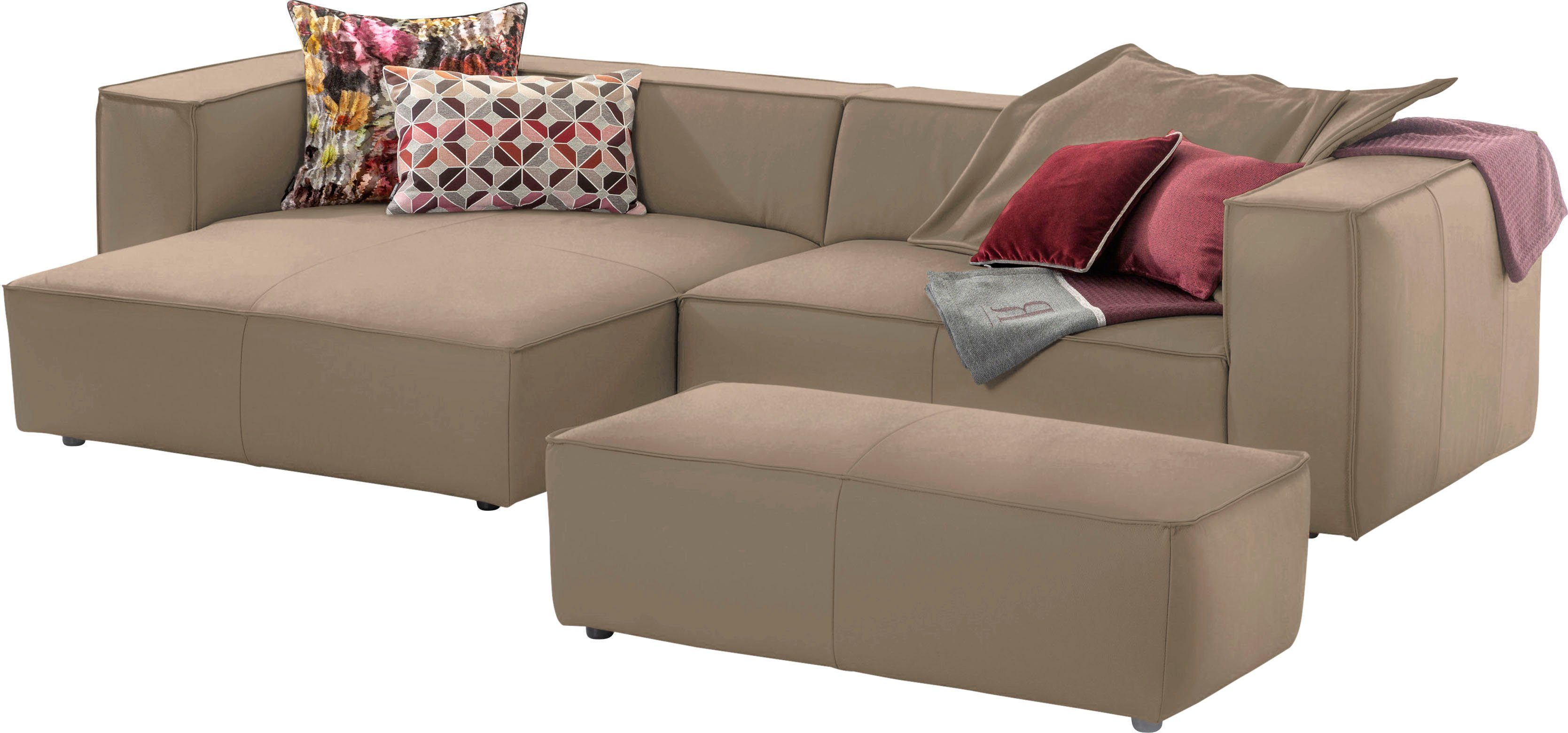 W.SCHILLIG Ecksofa around-the-block, modern und elegant, günstig online kaufen