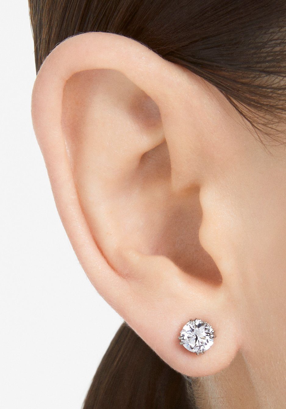 Swarovski Paar Ohrstecker Stilla Round Stern, mit Swarovski® Kristall – Bild 5 von 5
