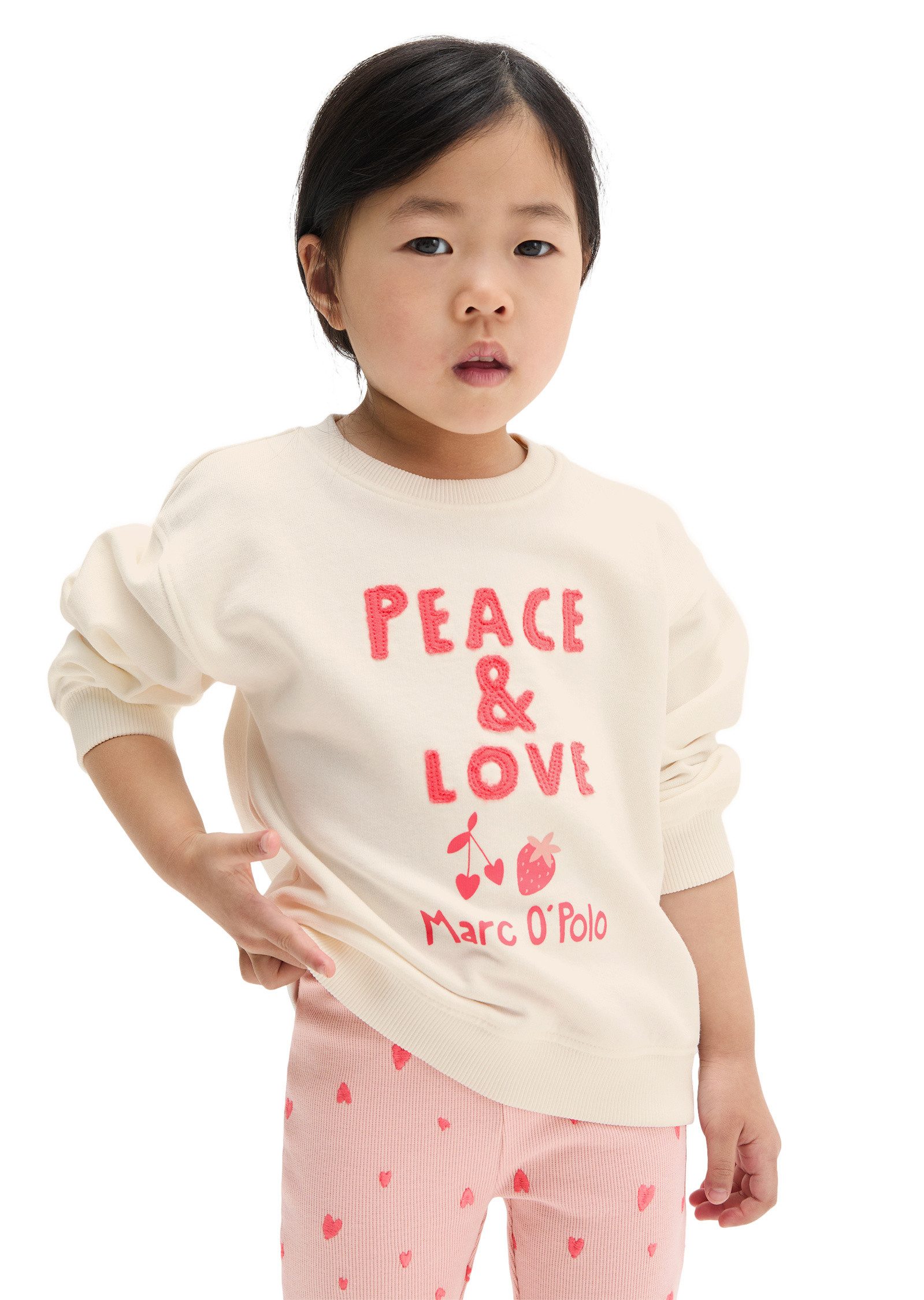 Marc O'Polo Sweatshirt aus reiner Bio-Baumwolle