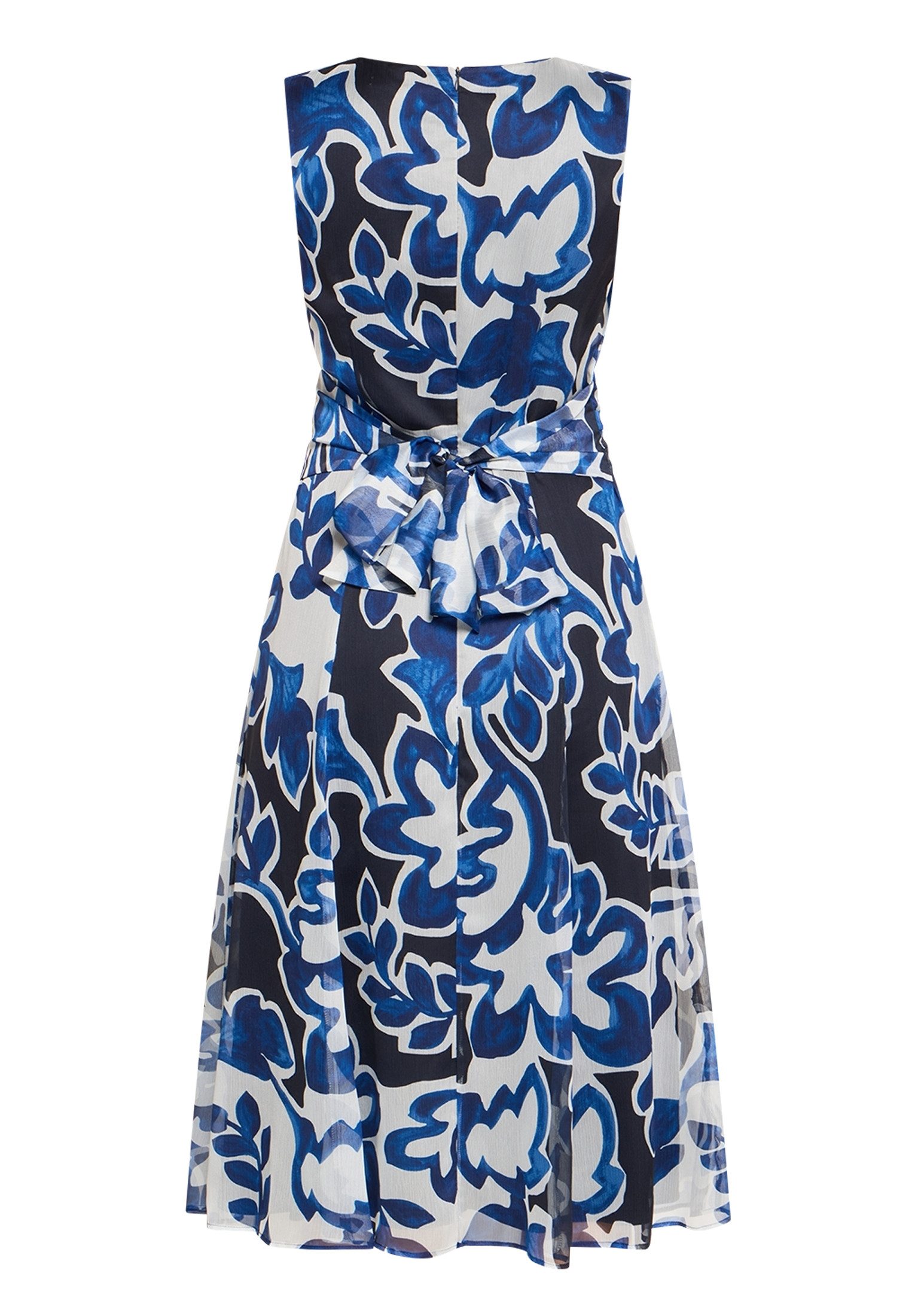 Betty&Co Chiffonkleid Damen ohne Arm