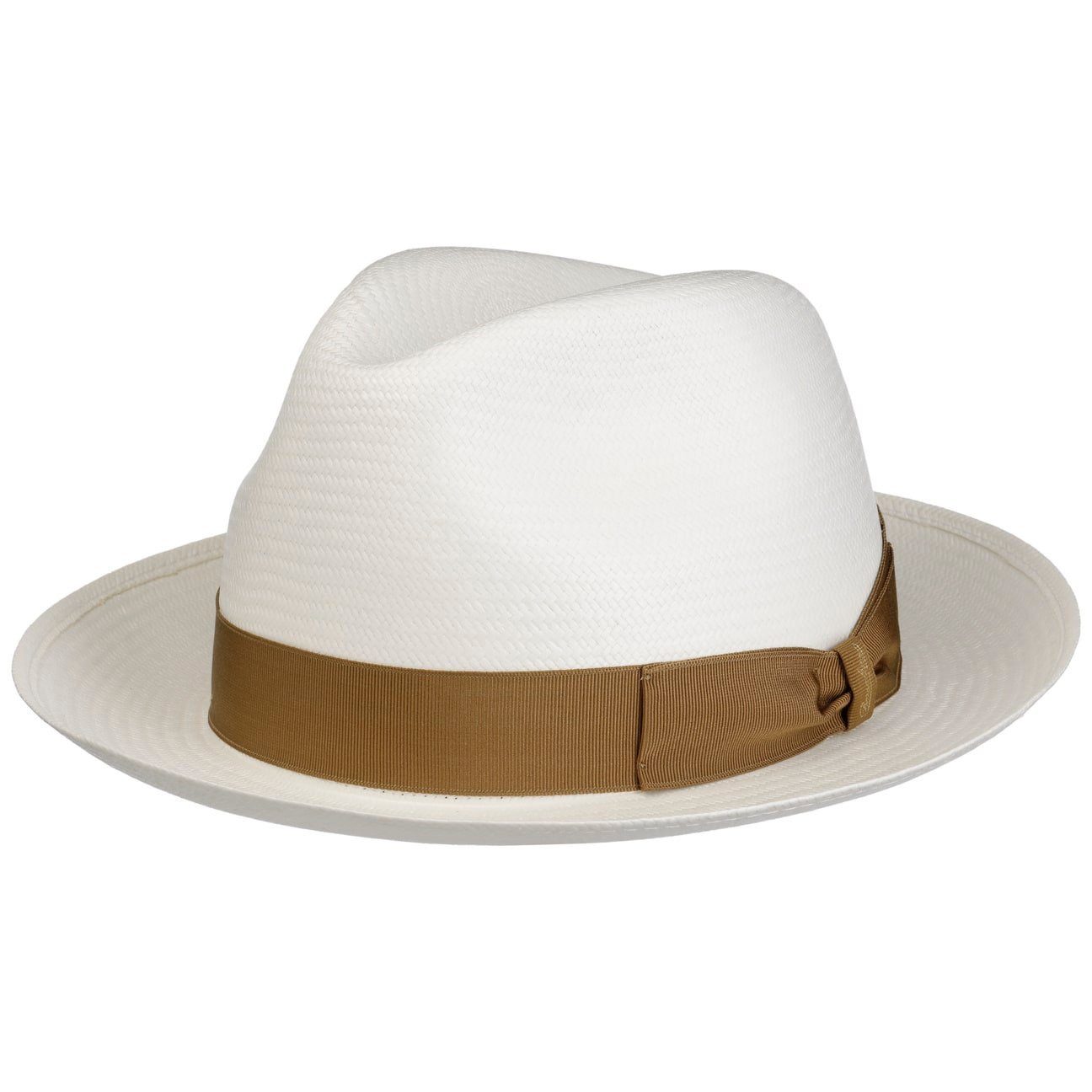 Borsalino Sonnenhut (1-St) Strohhut mit Ripsband, Made in Ecuador