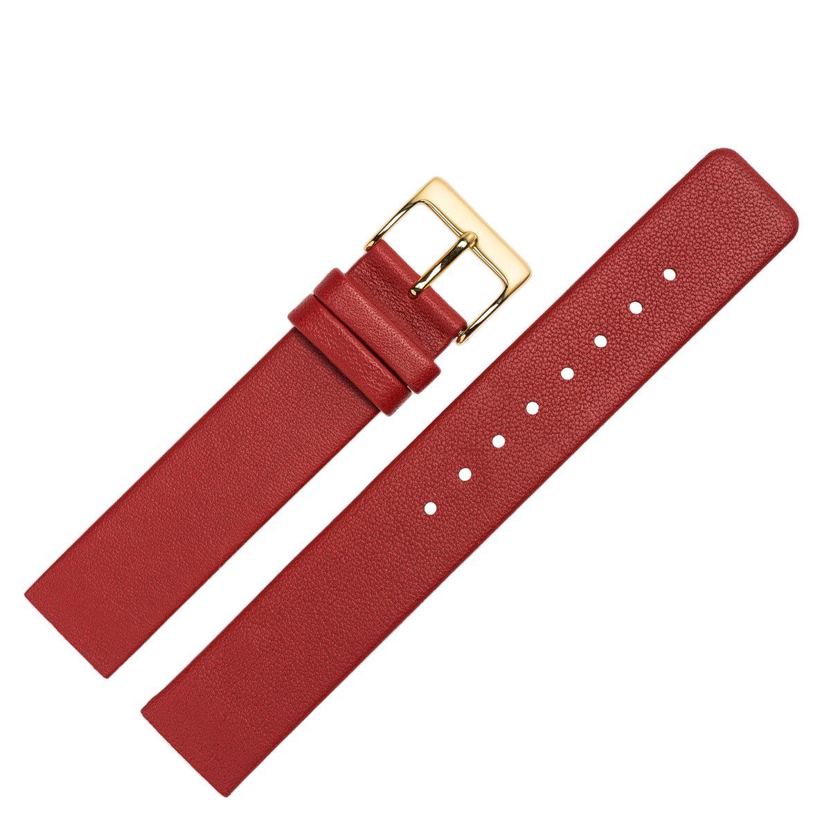 MARBURGER Uhrenarmband 22mm Leder passend für Skagen
