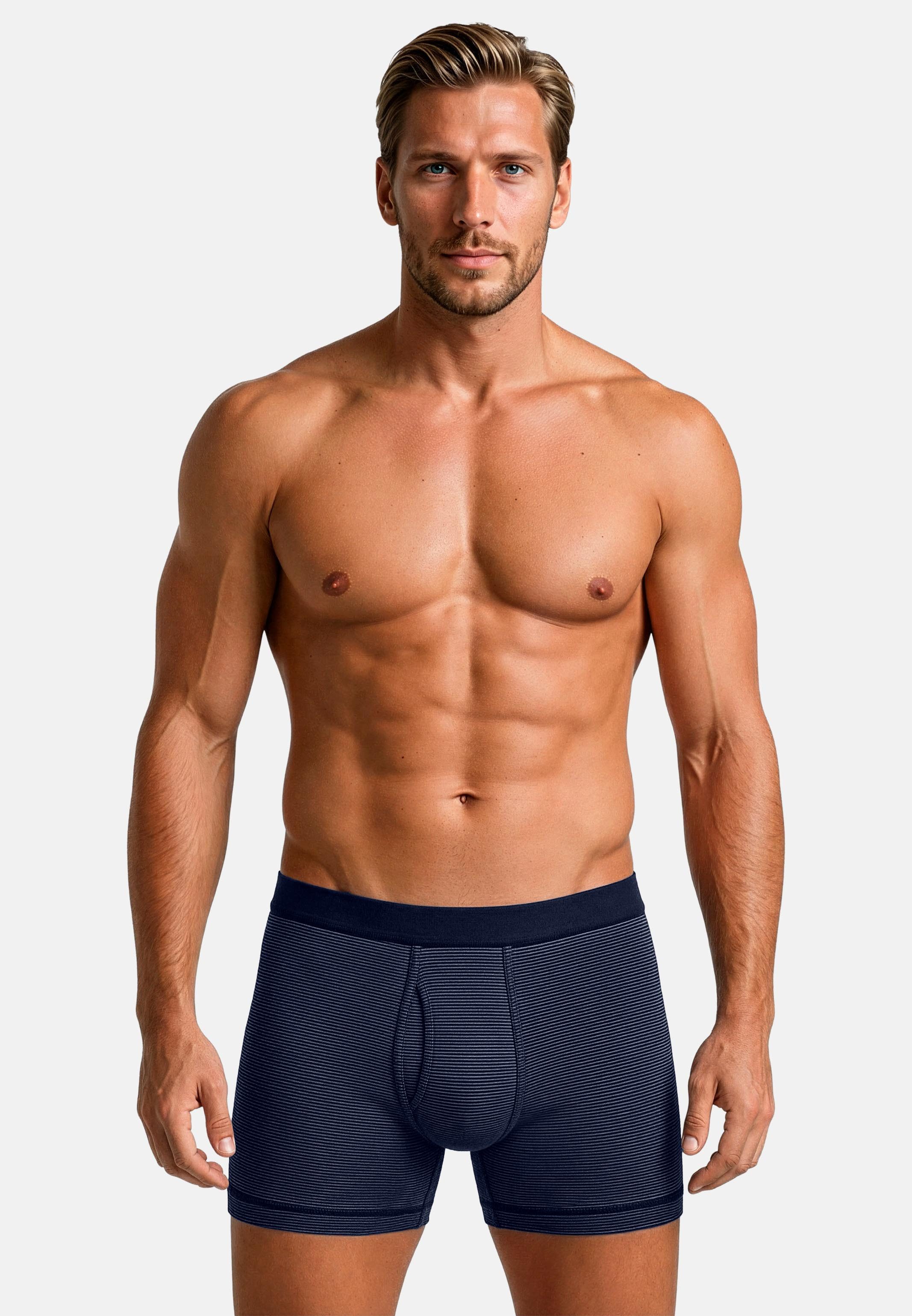 ESGE - Die Wäsche-Macher Retro Boxer 5er Pack - Feinripp Ringel (Spar-Set, günstig online kaufen