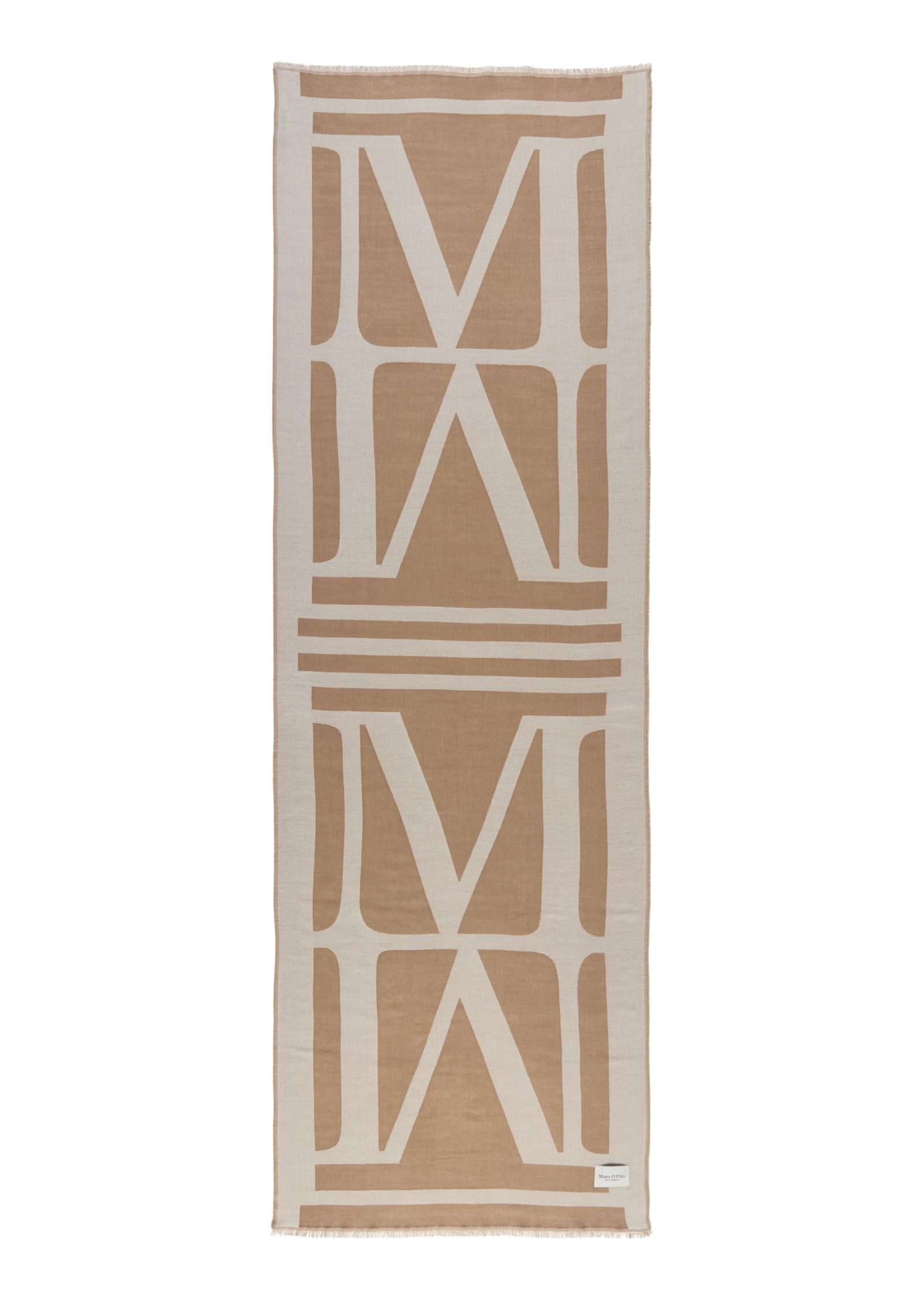 Marc O'Polo Modeschal aus Schurwolle-Viskose-Mix günstig online kaufen